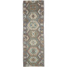 Rug Kilim Afghanistan 90x293 Grey Brown
