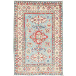 Hand Made Rug Kazak Afghanistan 121x186 Light B