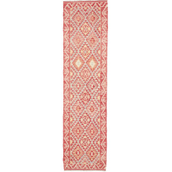 Rug Kilim Afghanistan 76x295 Terracotta Red Bei
