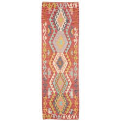Rug Kilim Afghanistan 78x242 Terracotta Red Lig