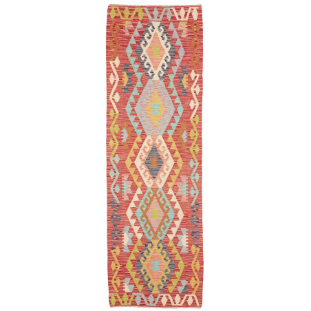 Rug Kilim Afghanistan 78x242 Terracotta Red Lig