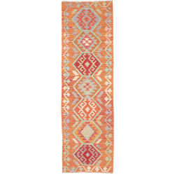 Rug Kilim Afghanistan 73x238 Terracotta Orange