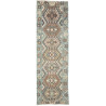 Rug Kilim Afghanistan 86x285 Muted Teal Brown