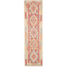Rug Kilim Afghanistan 78x282 Red Blue
