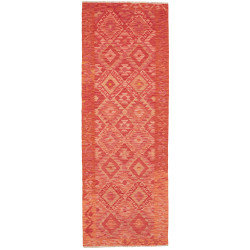 Rug Kilim Afghanistan 85x241 Terracotta Red Ora