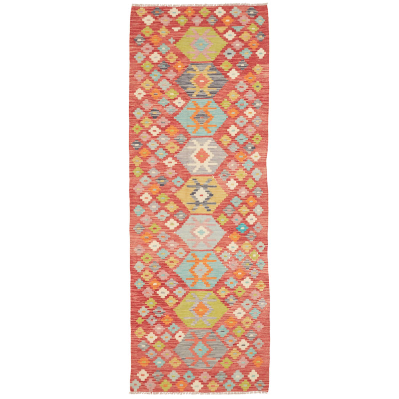 Rug Kilim Afghanistan 87x238 Terracotta Red Mul
