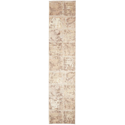 Rug Gabbeh Marrakech Pakistan 84x399 Beige Brow