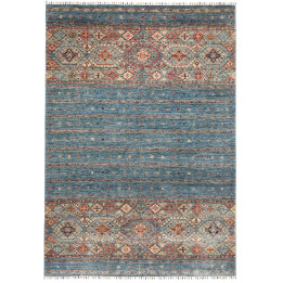 Hand Made Rug Istintia Pakistan 167x241 Petrol