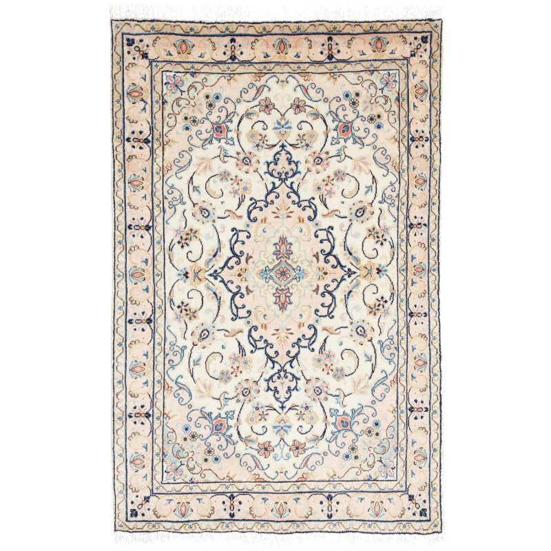Rug Kashan Fine Persia 97x150 Ivory Cream