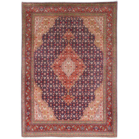 Rug Tabriz 40 Raj Persia 145x208 Navy Blue Bric