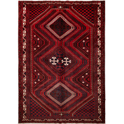 Rug Lori Persia 220x307 Dark Red Navy Cream