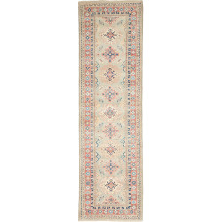 Rug Kazak Afghanistan 82x289 Sage Green Antique