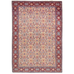 Hand Made Rug Sarough Fine Persia 102x150 Red B
