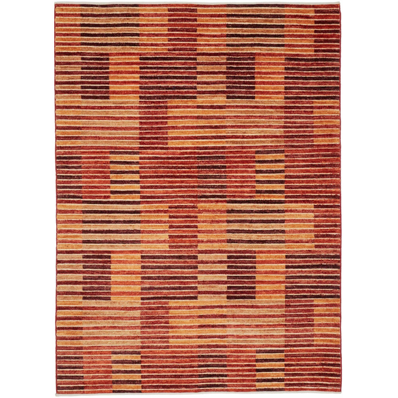 Rug Barjesta Pakistan 152x206 Red Orange Brown