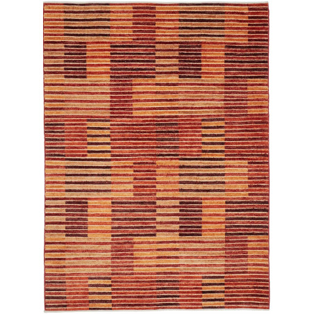 Rug Barjesta Pakistan 152x206 Red Orange Brown