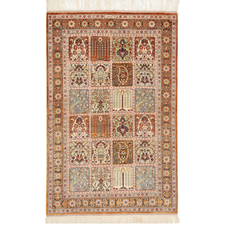Tappeto Originale Ghom Seta Persia 79x120 Ruggi