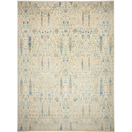 Rug Shahi Fine Pakistan 302x416 Ivory Blue Ligh