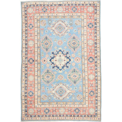 Rug Kazak Afghanistan 119x179 Light Blue Coral