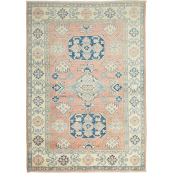 Rug Kazak Afghanistan 121x179 Salmon Pink Navy