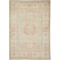 Rug Kazak Afghanistan 120x172 Sage Green Soft R