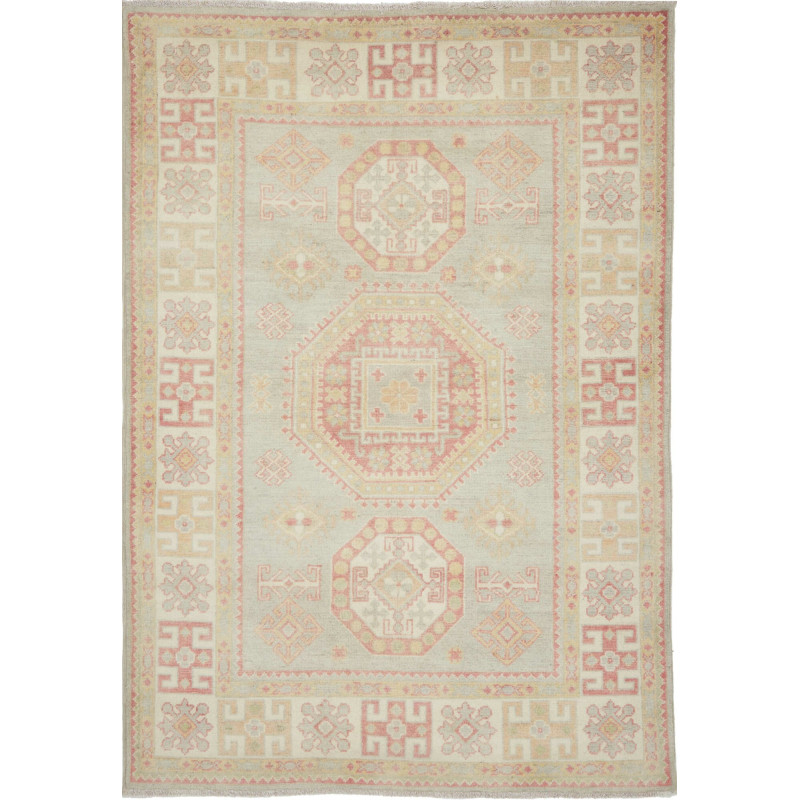 Rug Kazak Afghanistan 120x172 Sage Green Soft R