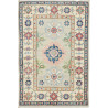 Rug Kazak Afghanistan 61x90 Light Grey Cream Co