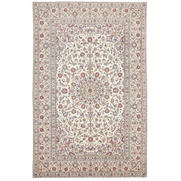 Tappeto Originale Kashan Persia 195x300 Avorio