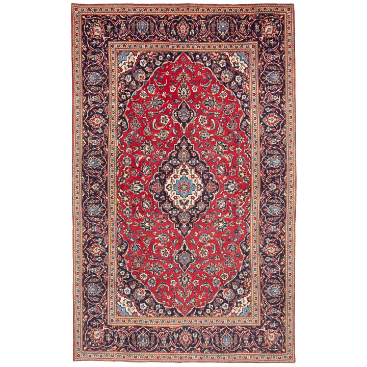 Hand Made Rug Ardakan Persia 197x312 Red Dark B