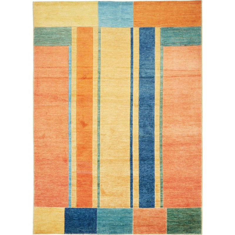 Rug Barjesta Pakistan 171x236 Orange Yellow Blu
