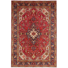 Tappeto Originale Tabriz Persia 202x296 Rosso B