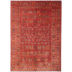 Rug Rubin Pakistan 171x237 Terracotta Red Teal