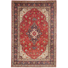 Tappeto Originale Tabriz Persia 202x300 Rosso B