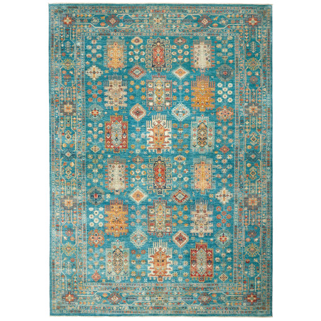 Rug Tribal Pakistan 239x341 Aquamarine Orange C