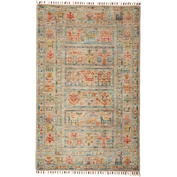Rug Rubin Pakistan 81x129 Beige Blue Red Yellow