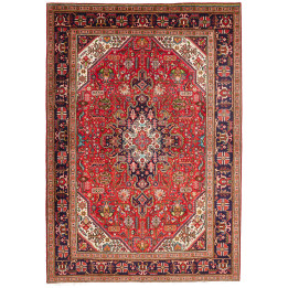 Tappeto Originale Tabriz Persia 205x285 Rosso B