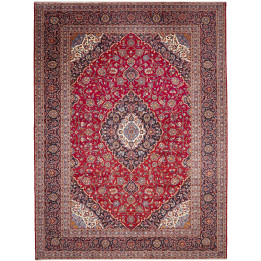 Tappeto Originale Ardakan Persia 302x405 Rosso