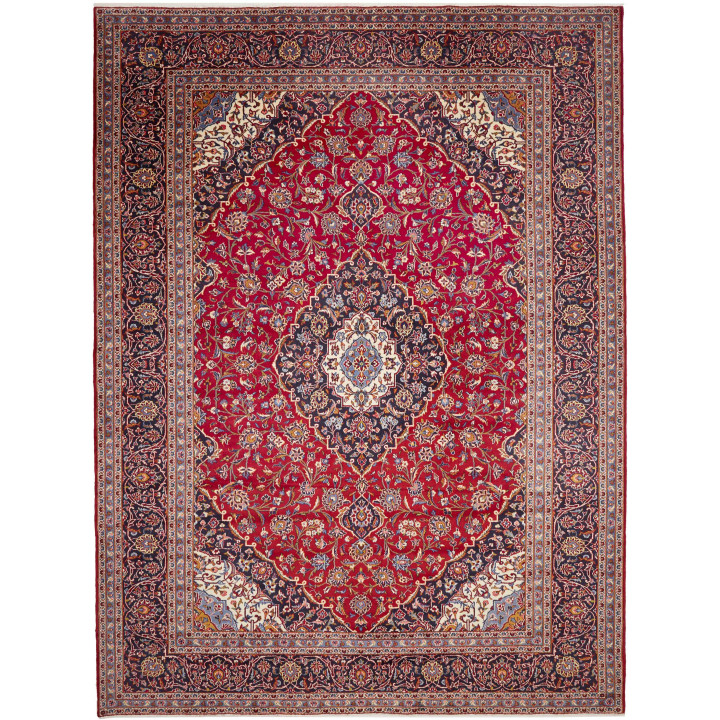 Hand Made Rug Ardakan Persia 302x405 Red Dark B