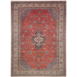 Hand Made Rug Sarough Persia 303x415 Brick Red