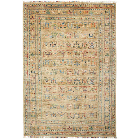 Rug Rubin Pakistan 165x238 Beige Multicolor