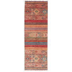 Rug Rubin Pakistan 79x244 Brick Red Terracotta