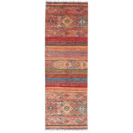 Rug Rubin Pakistan 79x244 Brick Red Terracotta