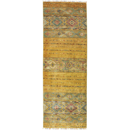 Rug Rubin Pakistan 84x242 Mustard Yellow Aqua G