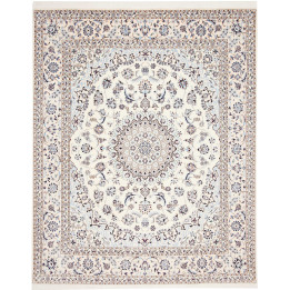 Hand Made Rug Nain 6la Persia 207x260 Ivory Blu