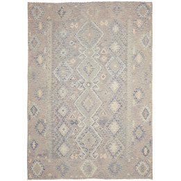 Hand Made Rug Kilim Afghanistan 207x292 Taupe G