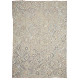 Hand Made Rug Kilim Afghanistan 210x294 Gray Be