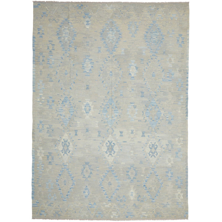 Tappeto Originale Kilim Afghanistan 212x291 Gri