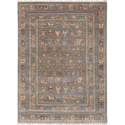 Rug Rubin Pakistan 167x230 Brown Grey Taupe Blu