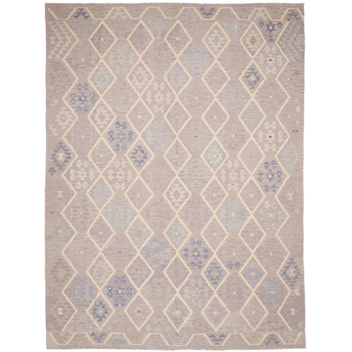 Hand Made Rug Kilim Afghanistan 257x344 Taupe B