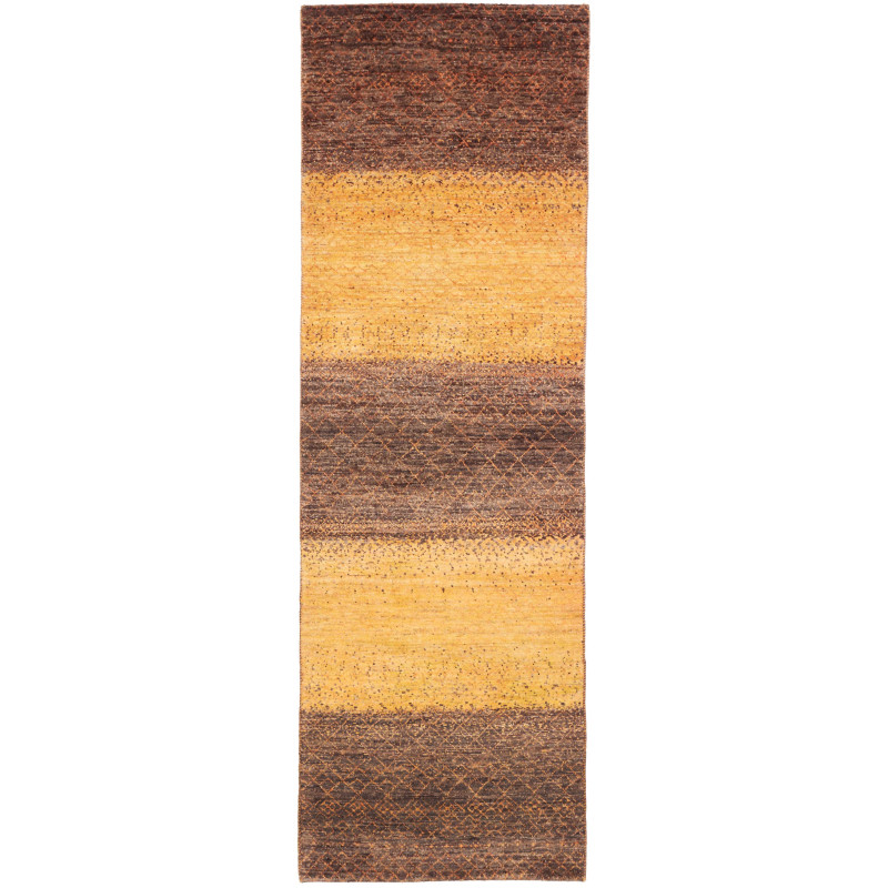 Rug Royal Gabbeh Pakistan 78x247 Brown Yellow O