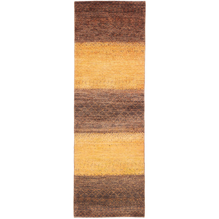 Rug Royal Gabbeh Pakistan 78x247 Brown Yellow O